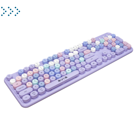 Клавиатуры AULA AC306 Purple-Colorful